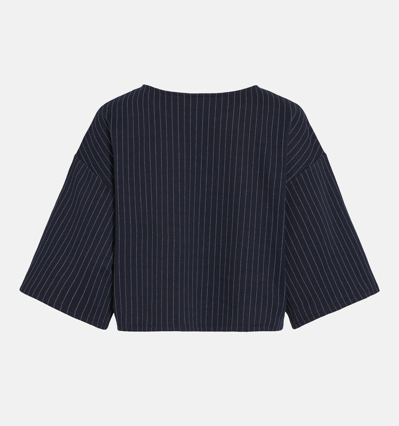 Vila Keya 3/4 Top T-shirt en Bleu pour femmes (364091)