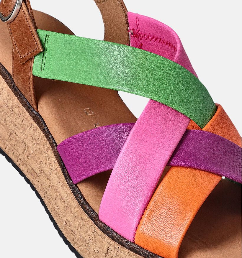 Gabor Roze Sandalen met sleehak voor dames (355023)