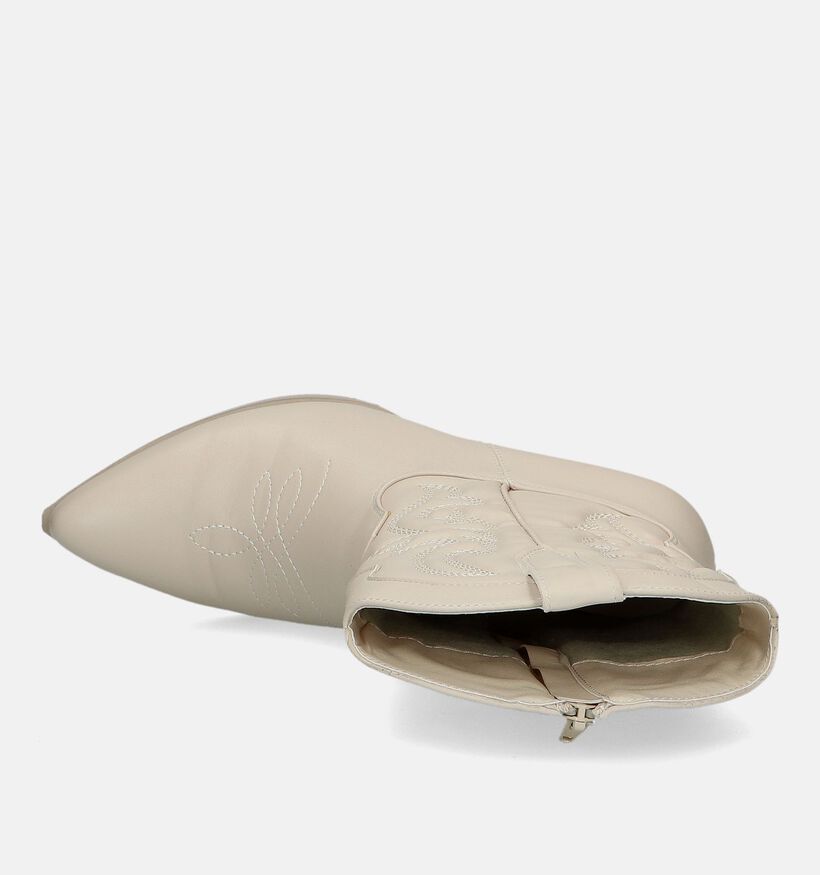 Posh by Poelman Ecru Cowboylaarzen voor dames (331356)