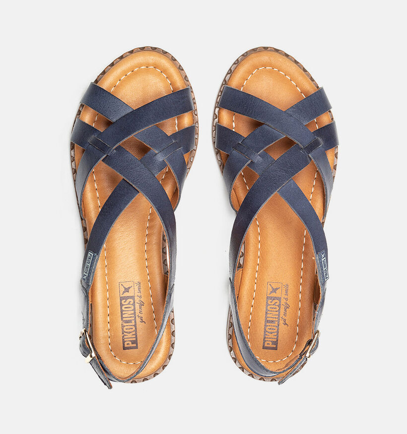 Pikolinos Algar Sandales plates en Bleu pour femmes (370546)