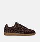 Scapa Bruine Sneakers voor dames (347708) - geschikt voor steunzolen