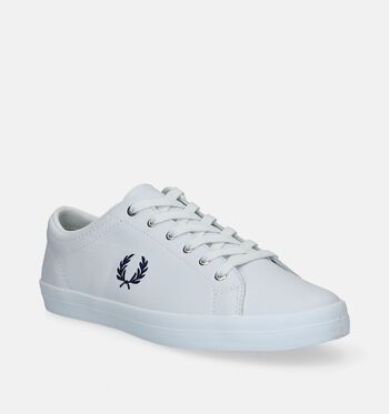 Fred Perry Baskets Noir/Blanc/Beige/Cognac