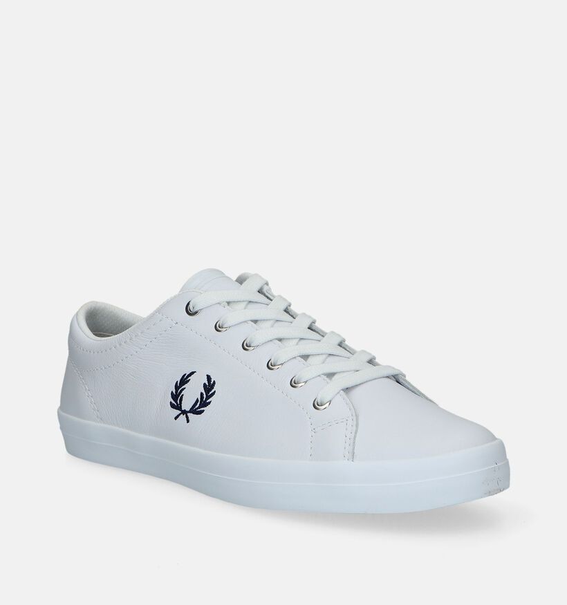 Fred Perry Baseline Witte Veterschoenen voor heren (342528)