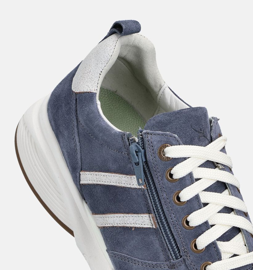 Xsensible Stretchwalker Blauwe Sneakers voor heren (373625) - geschikt voor steunzolen