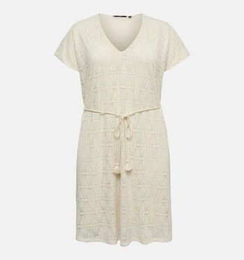 Vero Moda Curve Kleedjes Beige