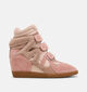 Steve Madden Mavis Baskets en Rose pour femmes (381427)