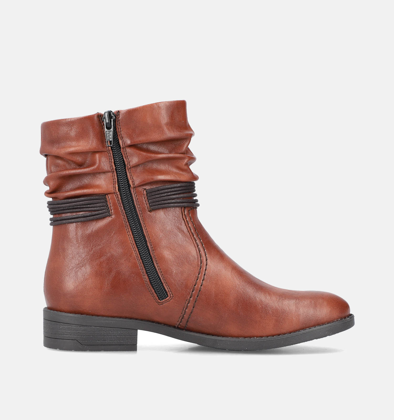 Rieker Cognac Korte laarzen Dames Laarzen Online op TORFS.BE