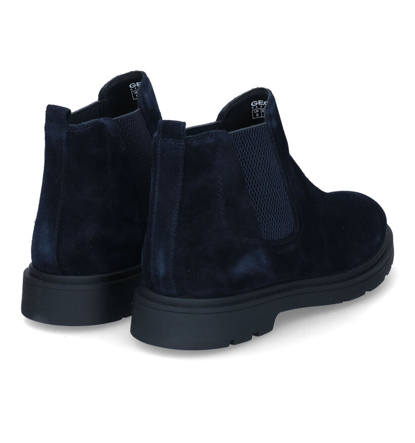 Geox Spherica Boots Chelsea en Maron en daim (313680)