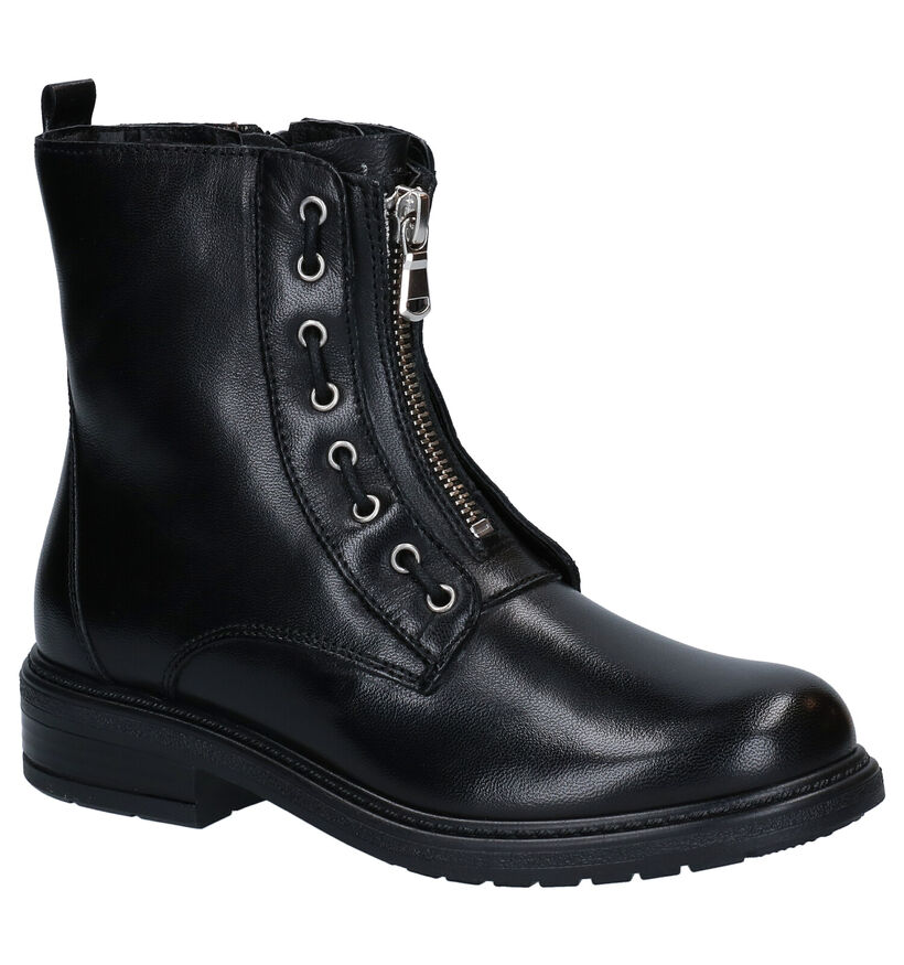 Loli Laly Bottines robustes en Noir en cuir (278479)