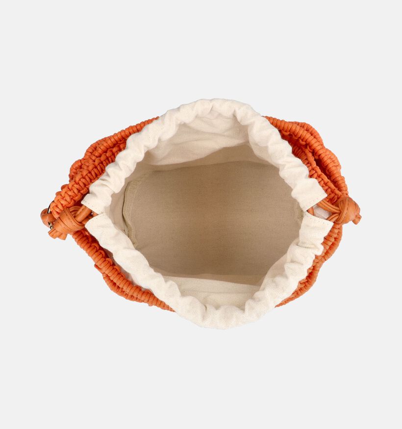 Laurent David Sac &agrave; main en Orange pour femmes (373971)