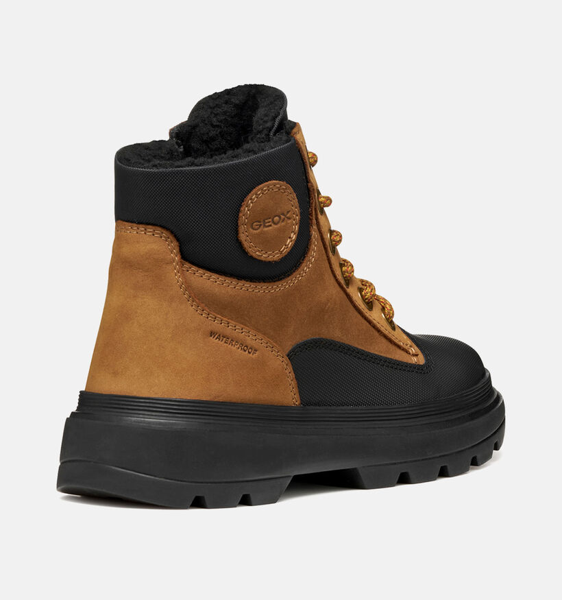 Geox Kiddartah Zwarte Hoge Schoenen Geox Kiddartah Zwarte Hoge Schoenen voor jongens (361953) - geschikt voor steunzolen