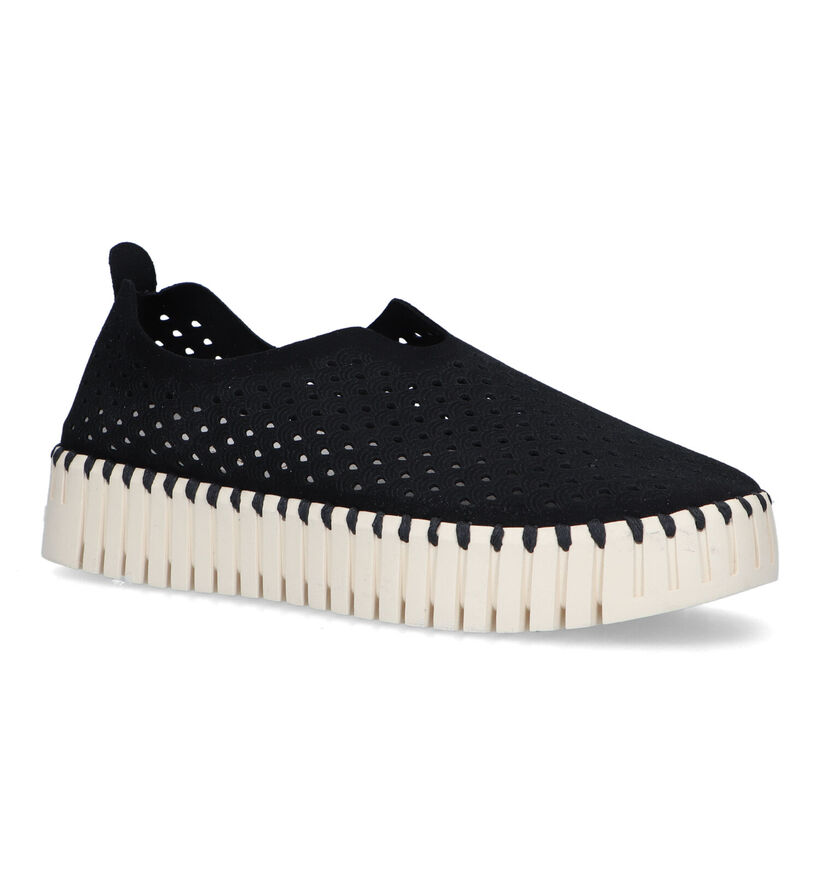 Ilse Jacobsen Tulip Platform Chaussures à enfiler en Rouge pour femmes (340292) - pour semelles orthopédiques