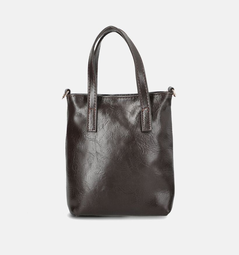 Signatur Soft Bag Donkerbruine Crossbodytas voor dames (380899)