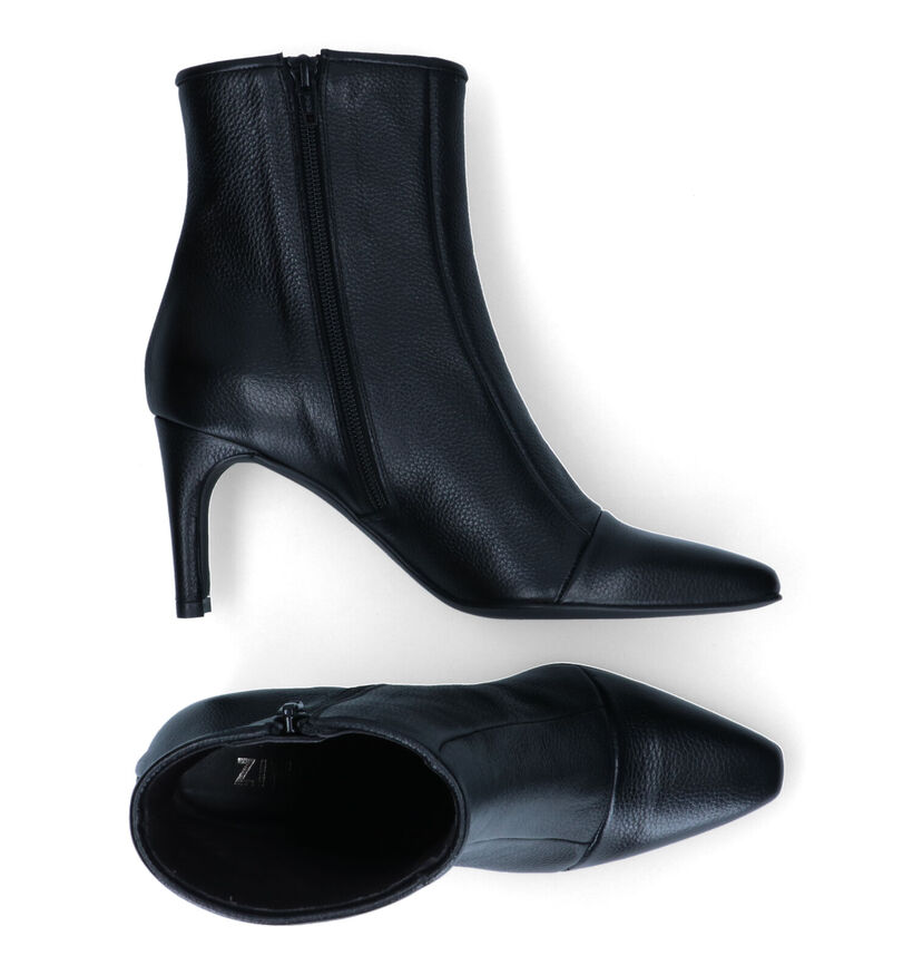 Zinda Bottines à talons en Camel pour femmes (314378)