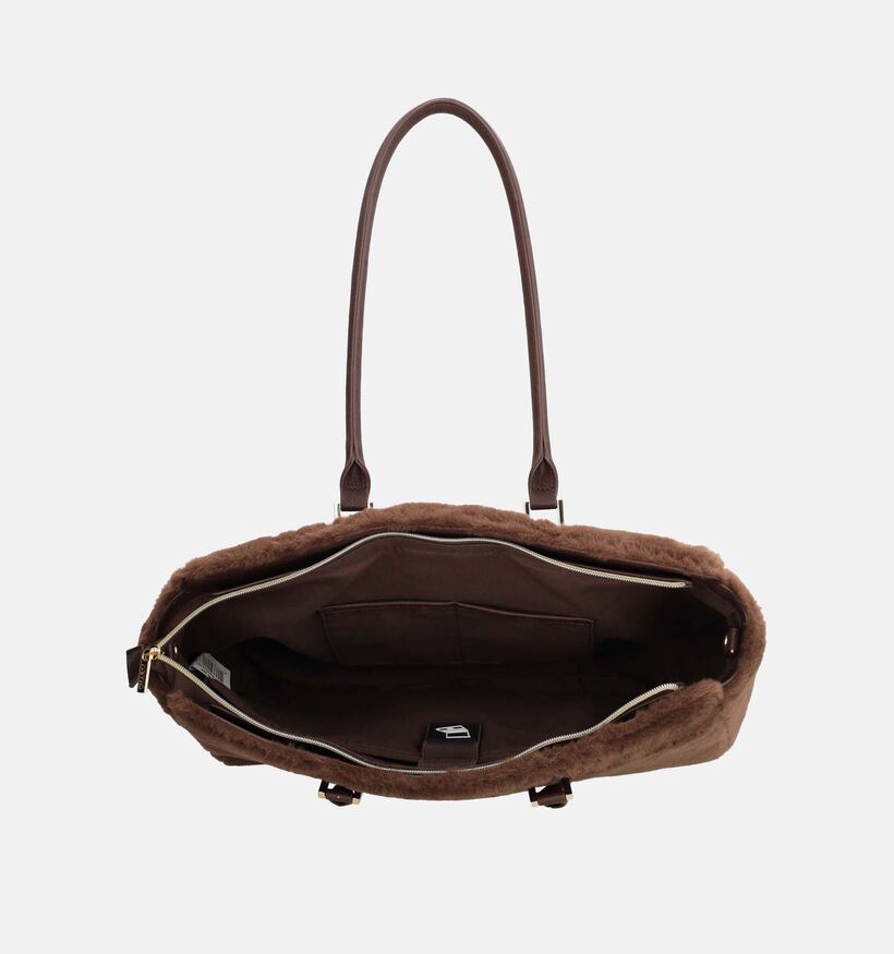 Charm London Stockholm Sac ordinateur en Brun fonc&eacute; pour femmes (380956)