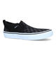 Vans Asher Zwarte Skate Sneakers voor jongens (321090)