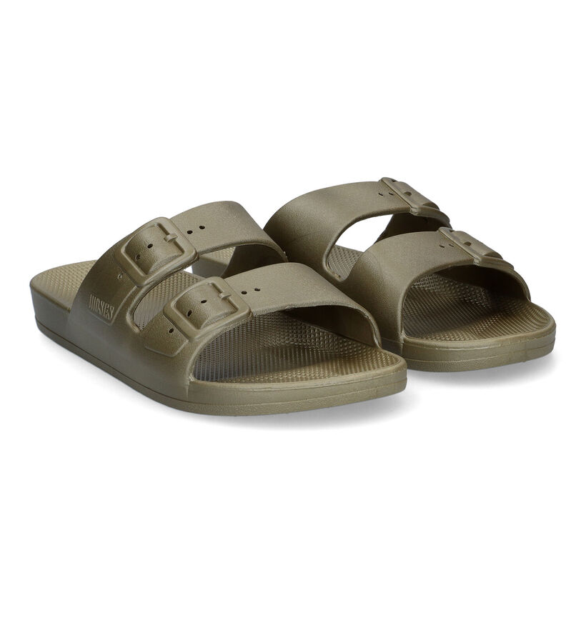Freedom Moses Fancy Rose gold Slippers voor dames (323019)
