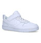 Nike Court Borough Witte Sneakers voor jongens, meisjes (333172)