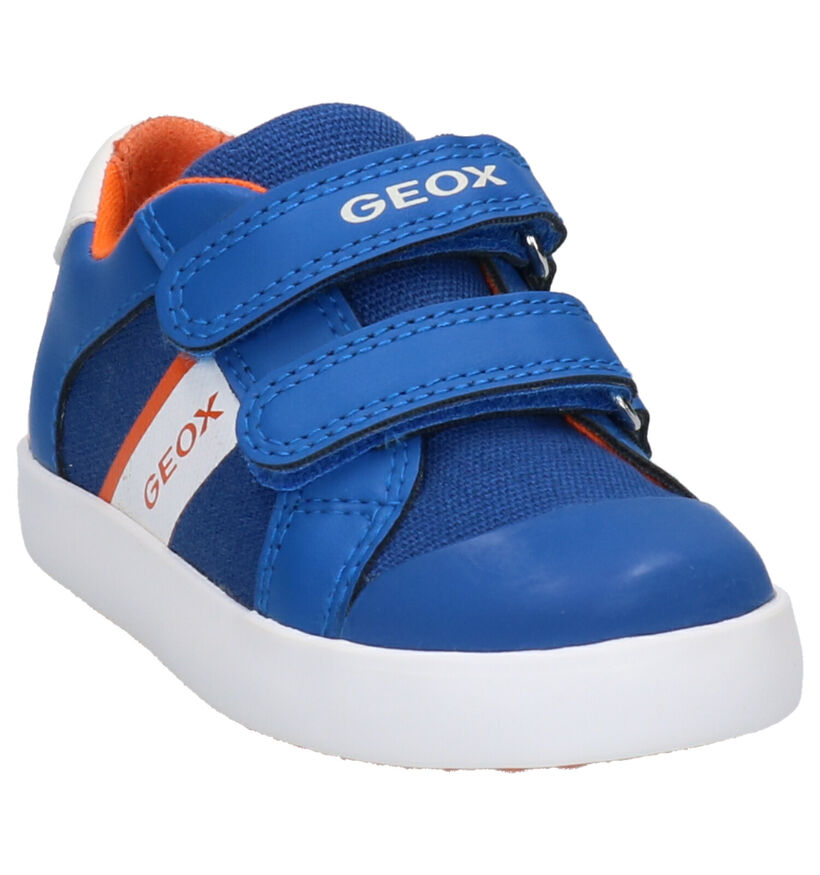 Geox Blauwe Velcroschoenen in kunstleer (265790)