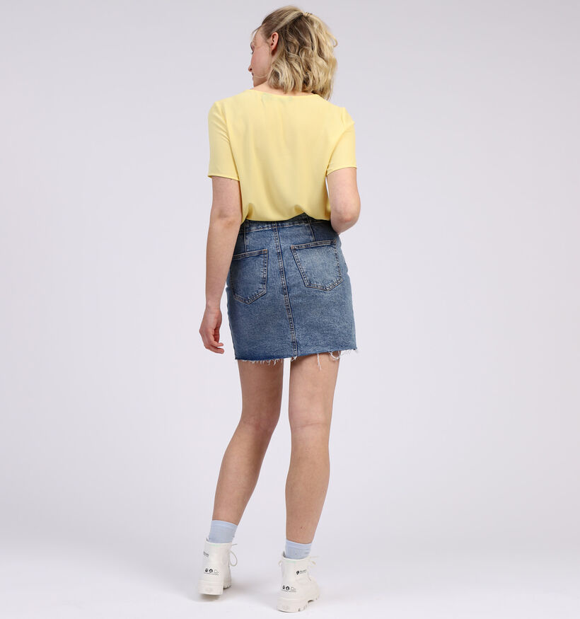 Vero Moda Brenda Blauwe Jeans Rok (311945)
