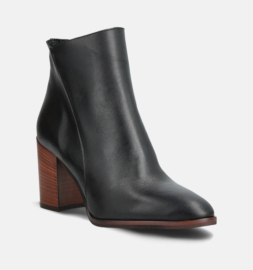 Laurent David Dany Bottines à talons en Noir pour femmes (365128)