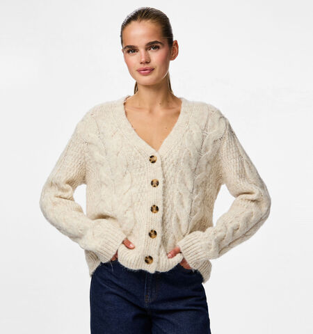 Pieces Vesten Beige