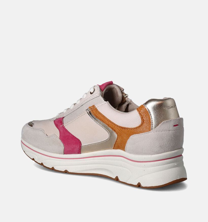 Tamaris Pure Relax Baskets en Beige pour femmes (351538) - pour semelles orthopédiques