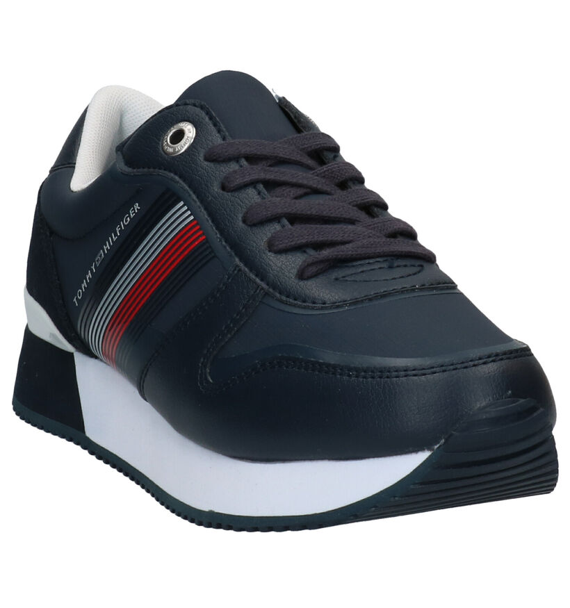 Tommy Hilfiger Active City Blauwe Sneakers in kunstleer (276246)