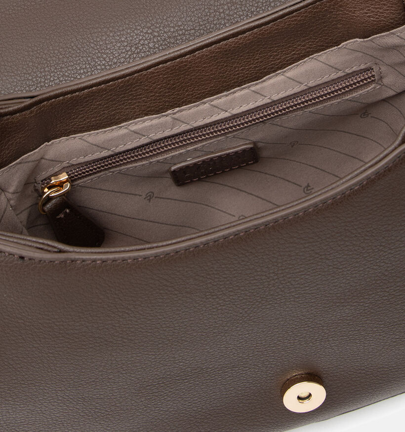 L.Credi Radmila Donkerbruine Crossbodytas voor dames (370909)