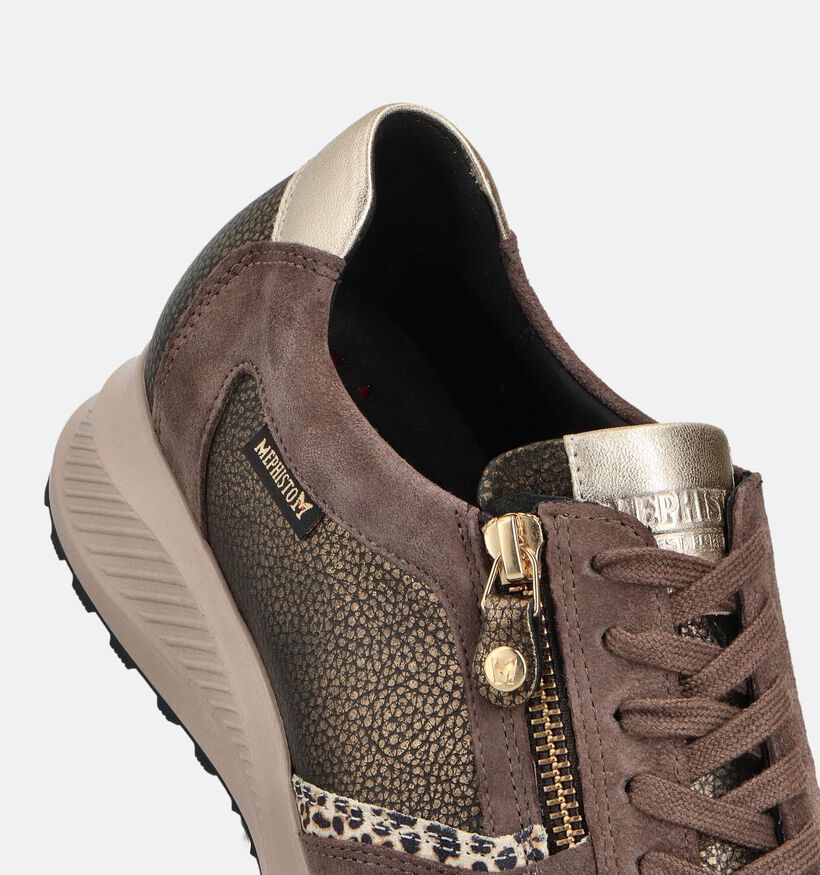 Mephisto Kim Chaussures à lacets en Marron pour femmes (362714) - pour semelles orthopédiques