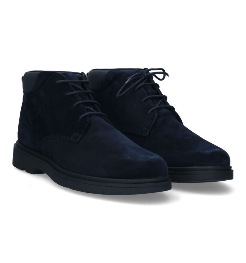 Geox Spherica Bruine Boots in daim (315795)