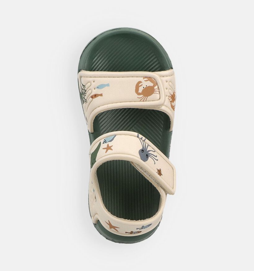 LIEWOOD Blumer Sea Creature Beige/Groene Watersandalen voor meisjes, jongens (368256)