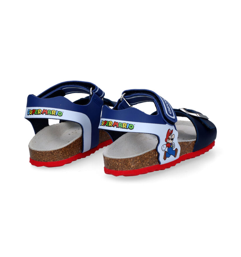 Geox Ghita Blauwe Sandalen in kunstleer (311053)