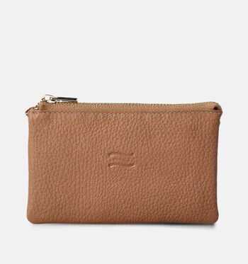 Crinkles Portemonnees Oranje/Beige/Cognac/Blauw/Groen