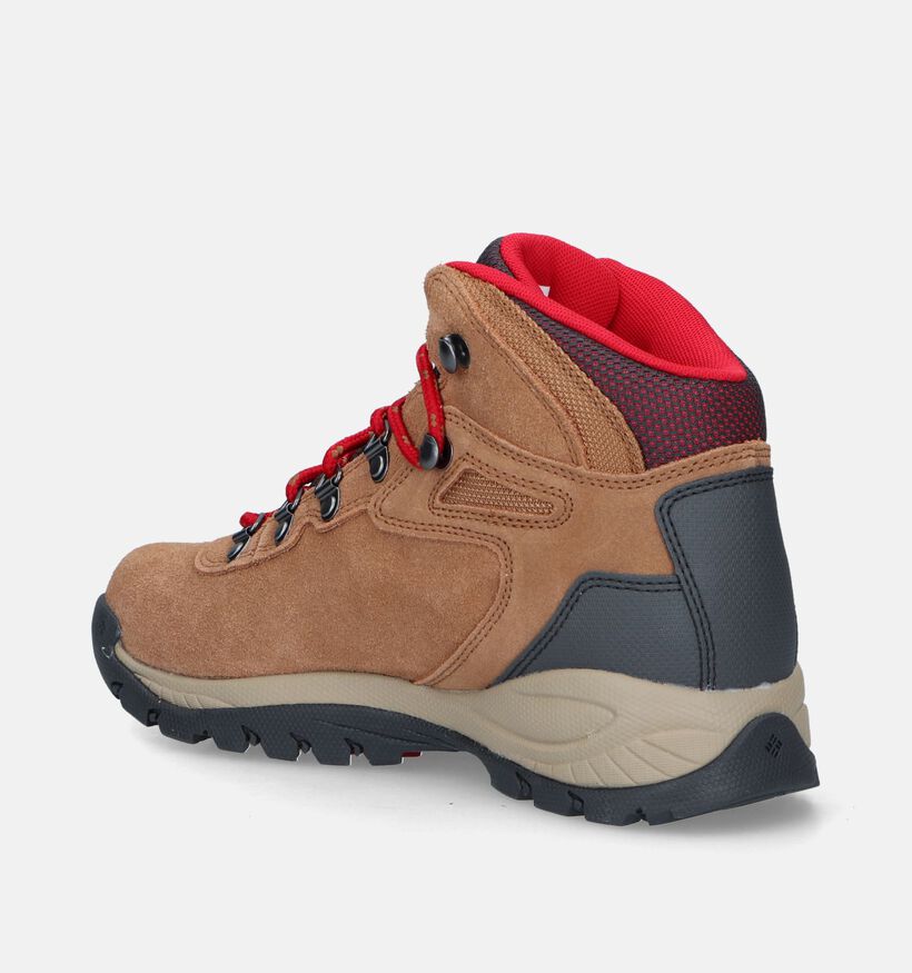 Columbia Newton Ridge Plus Waterproof Amped Bottines en Cognac pour femmes (344830)