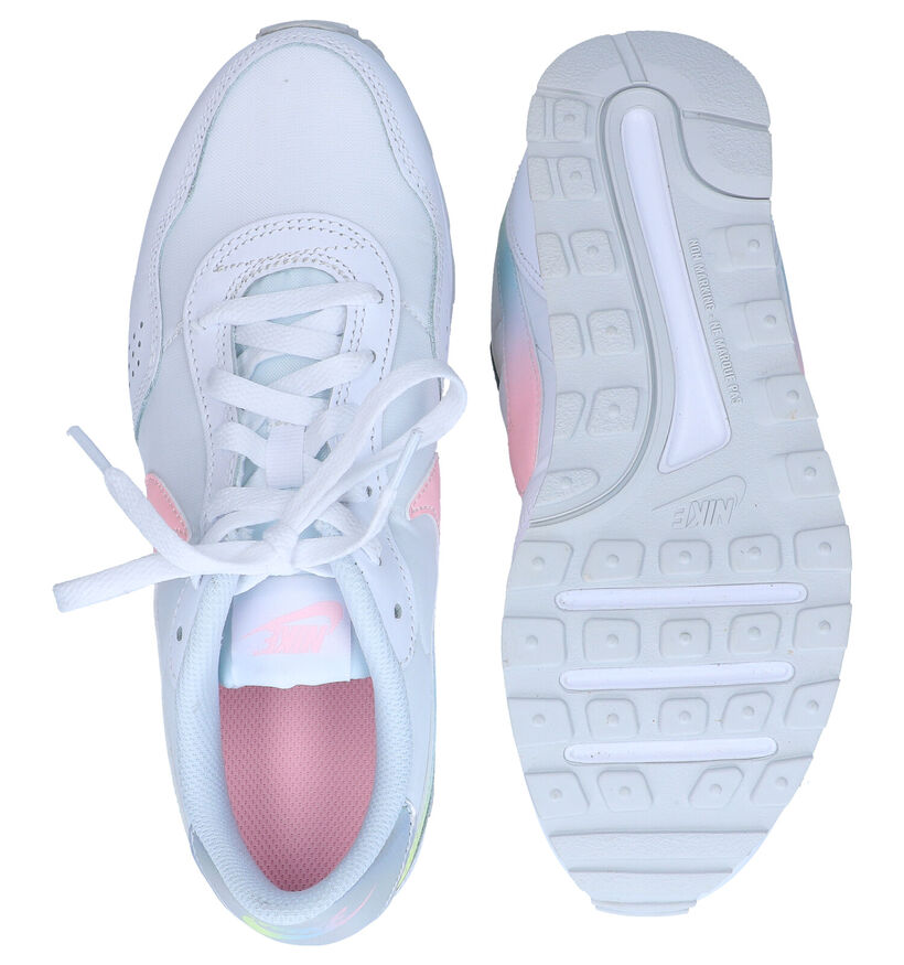 Nike MD Valiant Baskets en Blanc en cuir (284452)