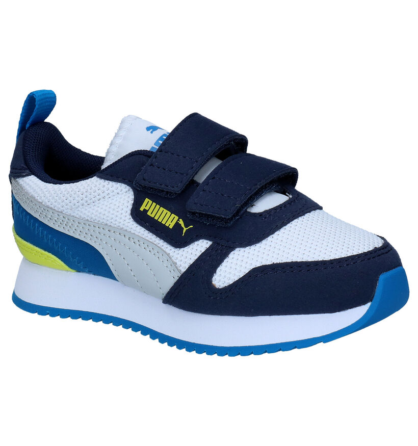 Puma R78 V Baskets en Bleu pour filles, garçons (318752)