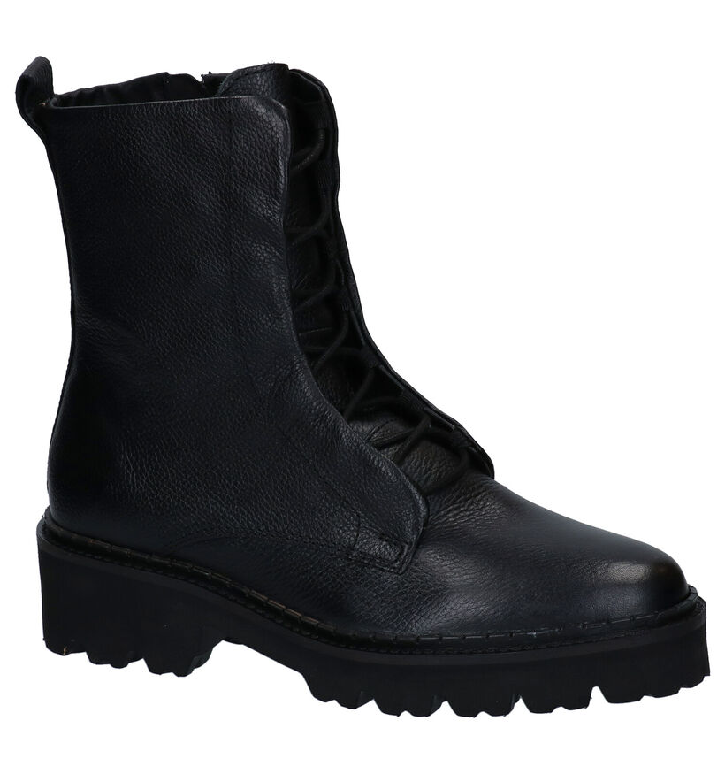 Tango Bee Bold Zwarte Boots in leer (299293)