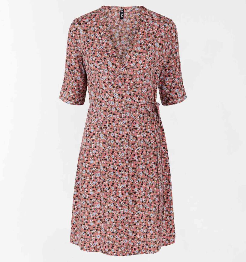 Pieces Kaitlyn Roze Gebloemde Jurk (311172)