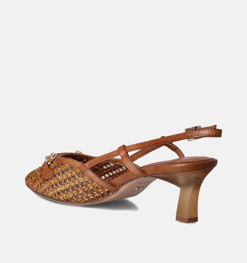 Tamaris Cognac Slingback pumps voor dames (354323)