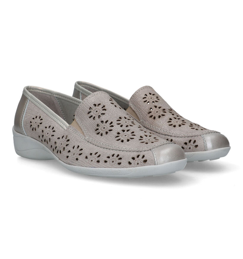 Solemade Berta Chaussures à enfiler en Or pour femmes (324345) - pour semelles orthopédiques