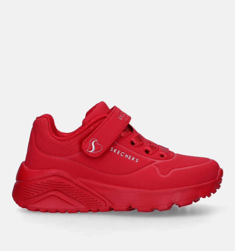 Skechers Uno Lite Rode Sneakers voor jongens, meisjes (334315)