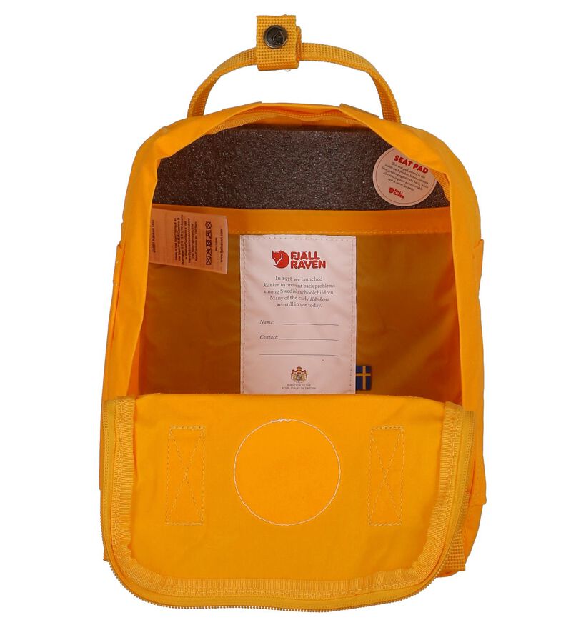 Fjällräven Kånken Mini Sac à dos en Jaune en textile (254297)