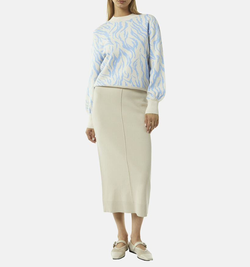 comma casual identity Blauwe Gebreide trui voor dames (348446)