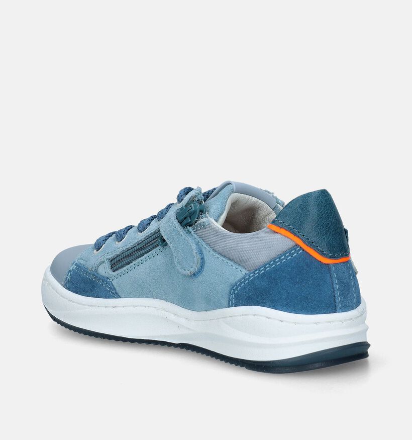 STONES and BONES Higos Blauwe Lage schoenen voor jongens (336604) - geschikt voor steunzolen