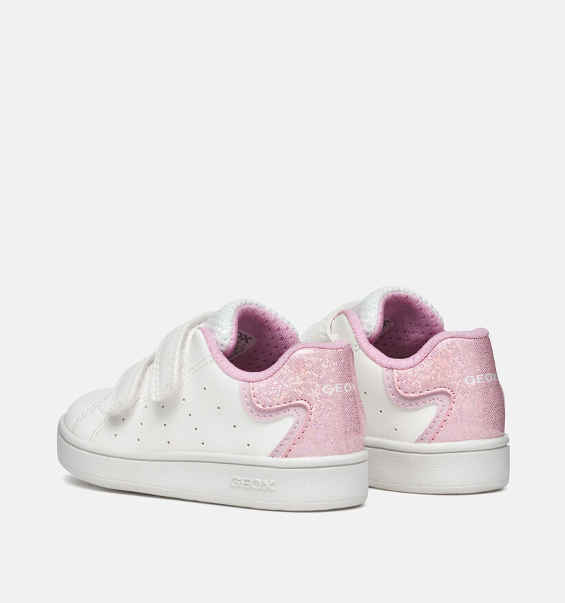 Geox Baskets pour b&eacute;b&eacute; en Blanc pour filles (369995) - pour semelles orthop&eacute;diques