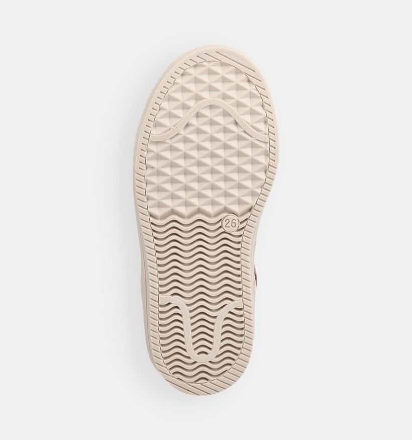 FR by Romagnoli Boots &agrave; lacets en Rose pour filles (380634) - pour semelles orthop&eacute;diques