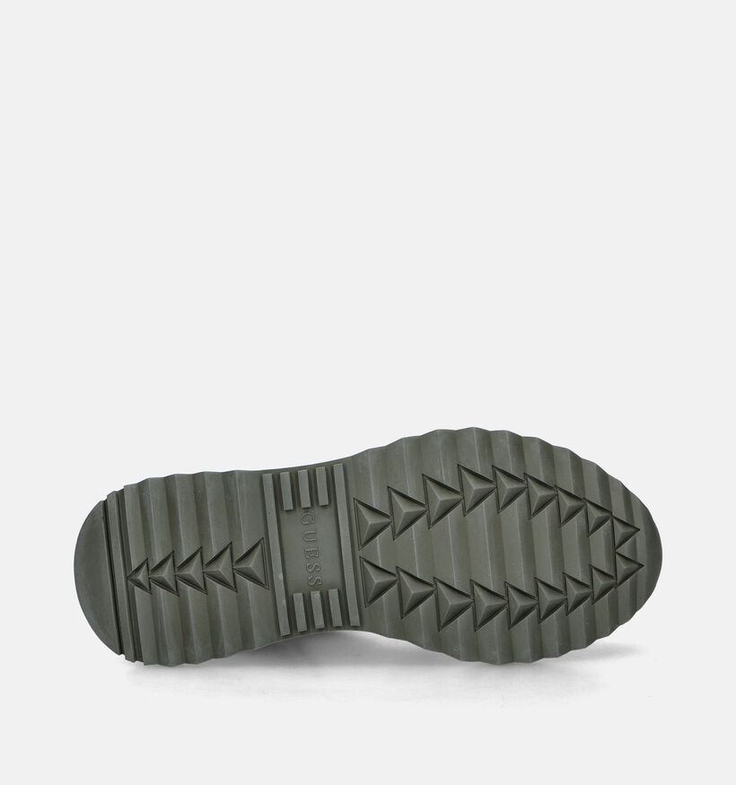 Guess Kynneth Baskets en Vert kaki pour femmes (343169) - pour semelles orthopédiques