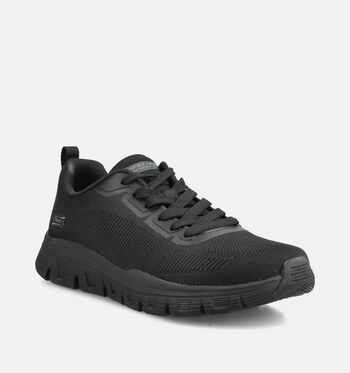 Skechers Low Baskets Noir/Taupe