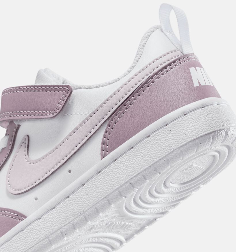 Nike Court Borough Low Baskets basses en Lila pour filles (376155)